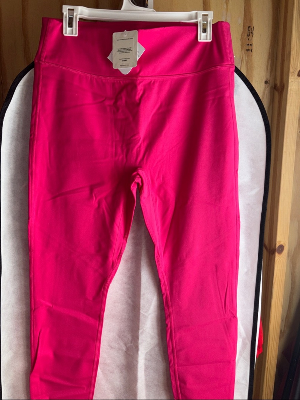 Fabletics High-Rise Leggings in Hot Pink